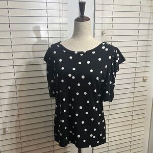 New York & Company Polka Dot Top